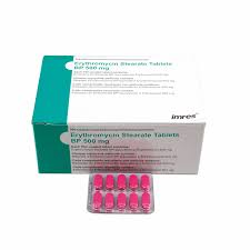 ERYTHROMYCIN STEARATE 500 MG 8 F.C. TAB