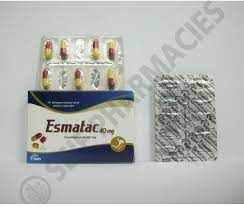 ESMATAC 40 MG 28 D.R. CAPS