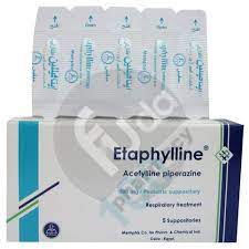 ETAPHYLLINE 100 MG 5 PED. SUPP