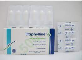 ETAPHYLLINE 500 MG 10 SUPP