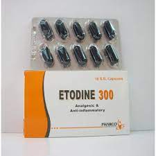 ETODINE 300MG 10 CAPS