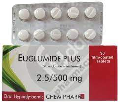 EUGLUMIDE PLUS 2.5/500 MG 30 F.C. TABS