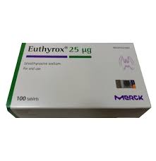 EUTHYROX 25MCG 100 TAB