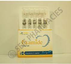 EXAMIDE 10MG/ML AMP. FOR I.V INJ