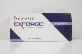 EXFORGE 5MG/160MG 14 F.C. TAB