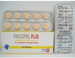 FARCOPRIL PLUS 50/25MG 20 TAB