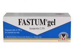 FASTUM 2.5% TOPICAL GEL 50 GM