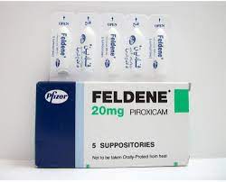 FELDENE 20MG 5 SUPP