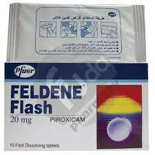 FELDENE FLASH 20 MG 10 FAST DISSOLVING TAB