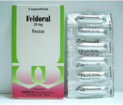 FELDORAL 20MG 6 SUPP