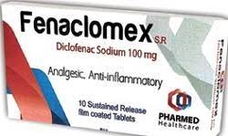 FENACLOMEX 100MG S.R. 10 TABS