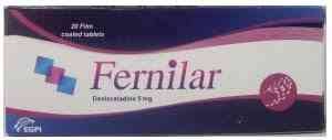 FERNILAR 5 MG 20 F.C.TABS