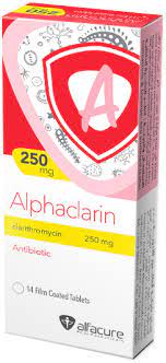 ALPHACLARIN 250 MG 14 F.C. TABS