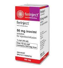 FERROJECT 12.5MG/ML AMP. FOR I.V. INF. OR SLOW I.V. INJ