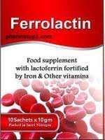 FERROLACTIN 10 SACHETS 10 GM