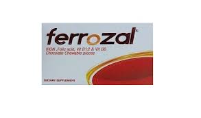 FERROZAL 24 CHEW. PIECES