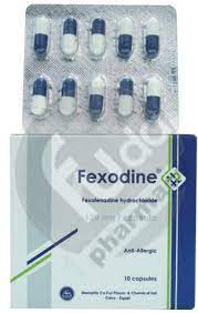 FEXODINE 120MG 10 CAP