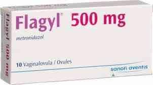 FLAGYL 500MG 10 VAGINAL OVULES (N/A)