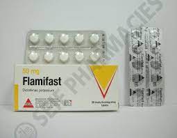 FLAMIFAST 50MG 30 ORALLY DISINTEGRATING TABS