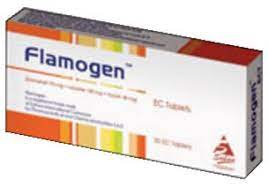 FLAMOGEN 30 ENTERIC COATED TABS