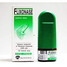 FLIXONASE 50 MCG/METERED NASAL SPRAY 120 DOSE