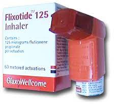 FLIXOTIDE EVOHALER 125MCG/ACTUATION INHALER