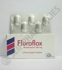 FLUROFLOX 400MG 5 F.C. TABS