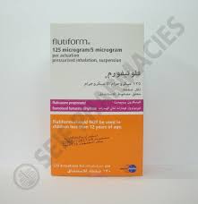 FLUTIFORM INHALER 125/5MCG 120 METERED ACTUATIONS