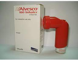 ALVESCO 160MCG/ACTUATION INHALER 120 DOSES