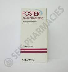 FOSTER 100/6MCG 120 DOSES INHALER