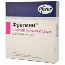 FRAGMIN 2500 I.U./0.2ML 10 PREF. SYRINGES(N/A)