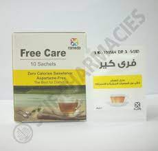 FREE CARE SUGAR 10 SACHETS