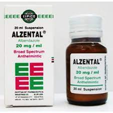 ALZENTAL 20MG/ML SUSP. 20ML