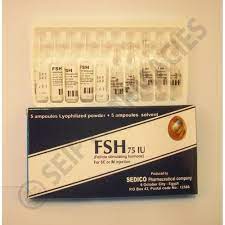 FSH 75 I.U/1 ML AMP OF LYOPHILIZED POWDER