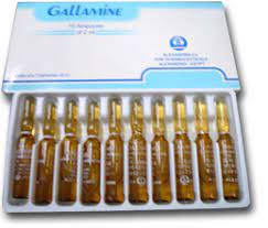 GALLAMINE 40MG/2ML 10 AMP