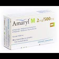 AMARYL M 2/500 MG 30 F.C.TABS