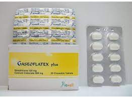 GASEOFLATEX PLUS 20 CHEW. TAB