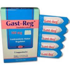 GAST-REG 100MG 5 SUPP