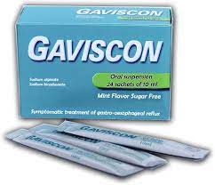 GAVISCON LIQUID 24 SACHETS*10 ML