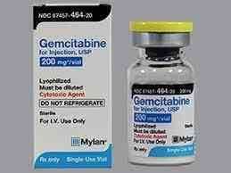 GEMCITABIN-EBEWE 200 MG VIAL