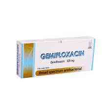 GEMOXACIN 320 MG 7 F.C. TAB