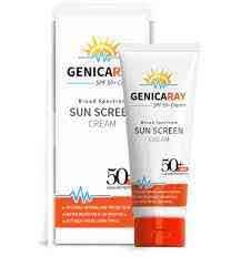 GENICA RAY SUN SCREEN SPF 50+ CREAM 100 GM