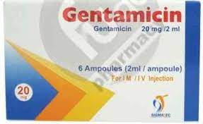 GENTAMICIN SULPHATE-CID 20 MG/0.5ML 3 AMP. I.M./I.V. INJ