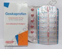 GESKAPROFEN 25MG 20 F.C. TABS