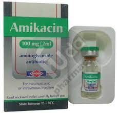 AMIKACIN AMOUN 100MG/2ML VIAL