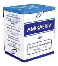 AMIKASKIV 1000MG/4ML I.M./I.V. SOLN. FOR INJ