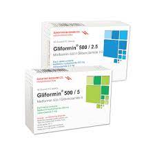 GLIFORM 2.5/500MG 20 TABS