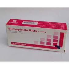 GLIMEPIRIDE PLUS 4/30 MG 30 TABS