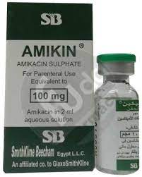 AMIKIN 100MG/2ML VIAL (N/A)