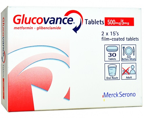 GLUCOVANCE 500/2.5MG 30 F.C.TAB